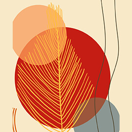 Abstract Autumn Quill