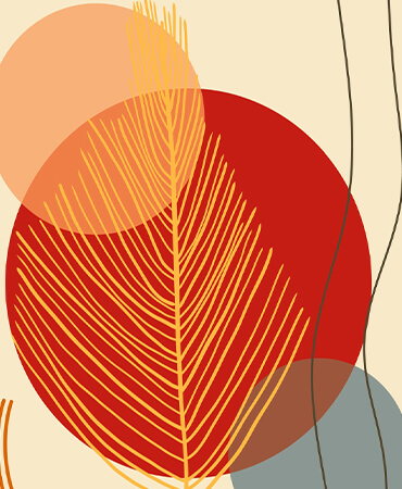 Abstract Autumn Quill