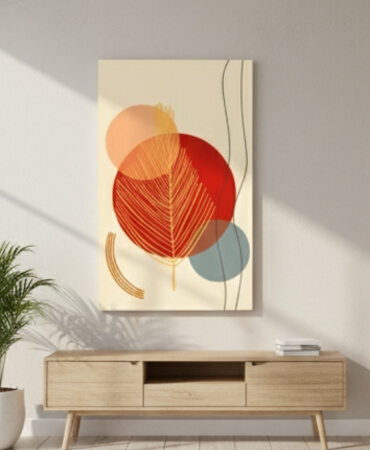 Abstract Autumn Quill