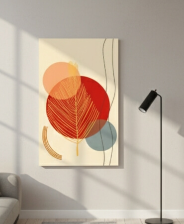 Abstract Autumn Quill