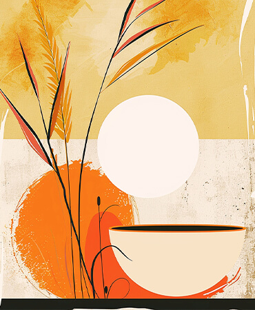 Modern Harvest Abstract