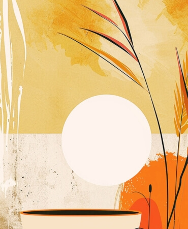 Modern Harvest Abstract