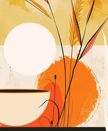 Modern Harvest Abstract