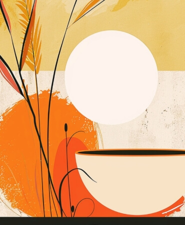 Modern Harvest Abstract